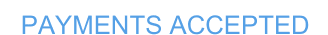 Payment Accepted Footer