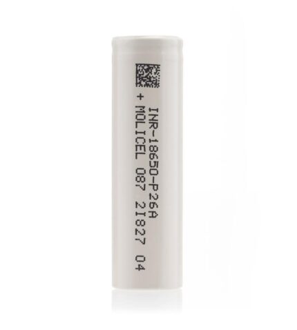 MoliCel P26A 18650 2600mAh 25A Battery
