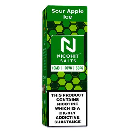 Nicohit Sour Apple Ice 10mg & 20mg*