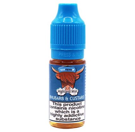 Highland Mist Rhubarb & Custard 0mg 3mg 6mg 12mg 18mg*