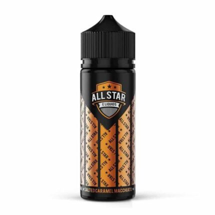 All Star Salted Caramel Macchiato 100ml Shortfill*