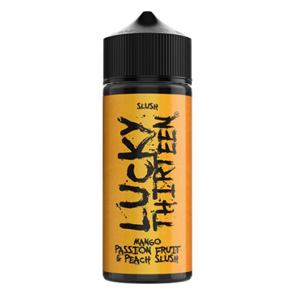 Lucky Thirteen Mango Passion Peach Slush