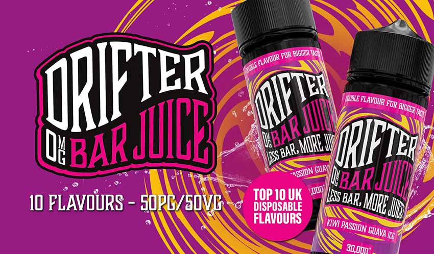 Drifter Bar Juice Kiwi Passion Fruit Guava